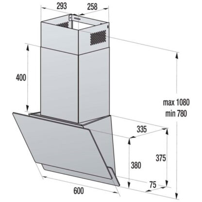 Витяжка похила Gorenje WHI649EXGW