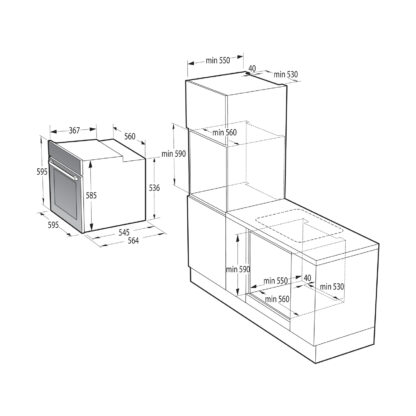 Духовка Gorenje BOS6737SYW